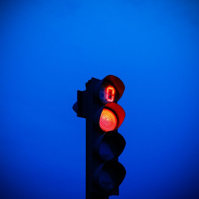 LED opozorilna luč